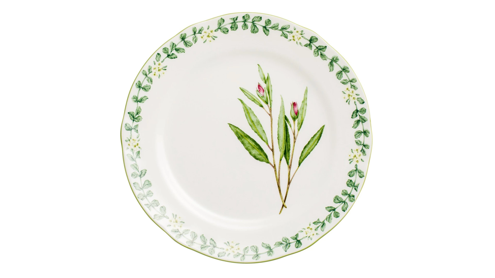 Тарелка обеденная Noritake Английские травы 27,5 см, фарфор костяной
