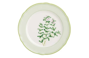 Тарелка десертная Noritake Английские травы 17 см, фарфор костяной