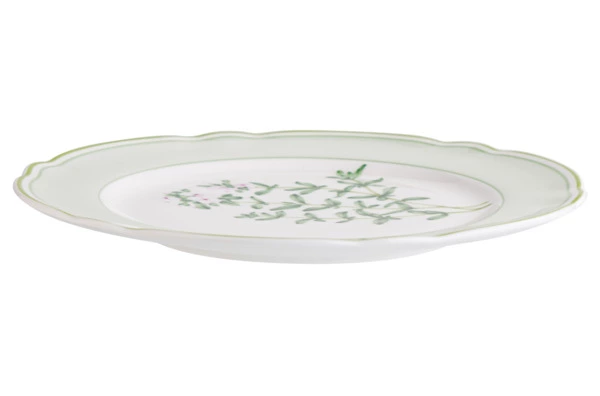 Тарелка десертная Noritake Английские травы 17 см, фарфор костяной
