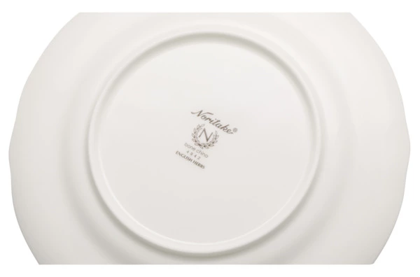 Тарелка десертная Noritake Английские травы 17 см, фарфор костяной