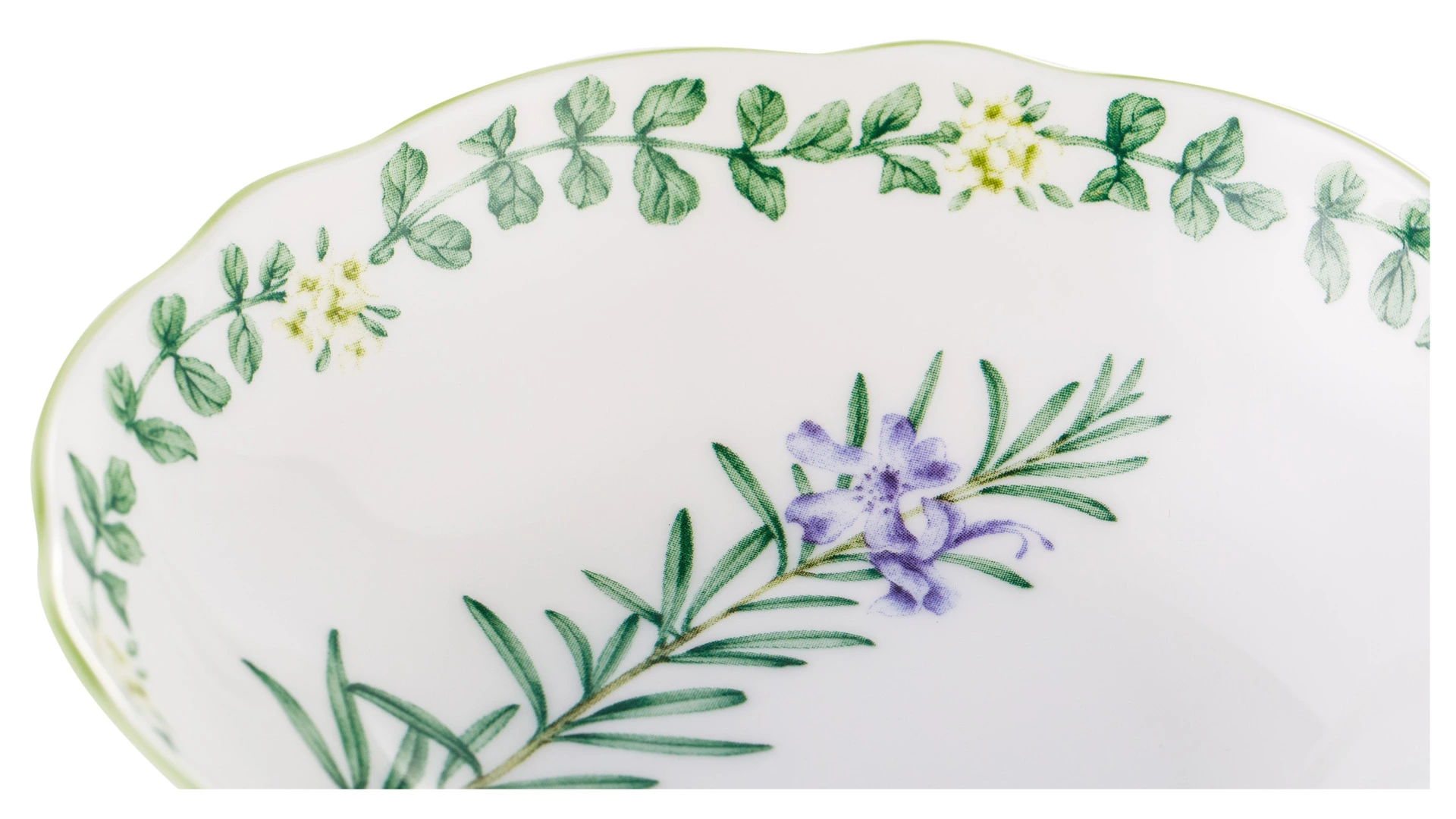 Салатник порционный Noritake Английские травы 14,5 см, фарфор костяной
