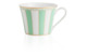 Чашка чайная с блюдцем Noritake Карнавал 240  мл, зелёная полоска, п/к