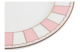 Набор тарелок десертных Noritake Карнавал 21см, розовая полоска, 2 шт, п/к
