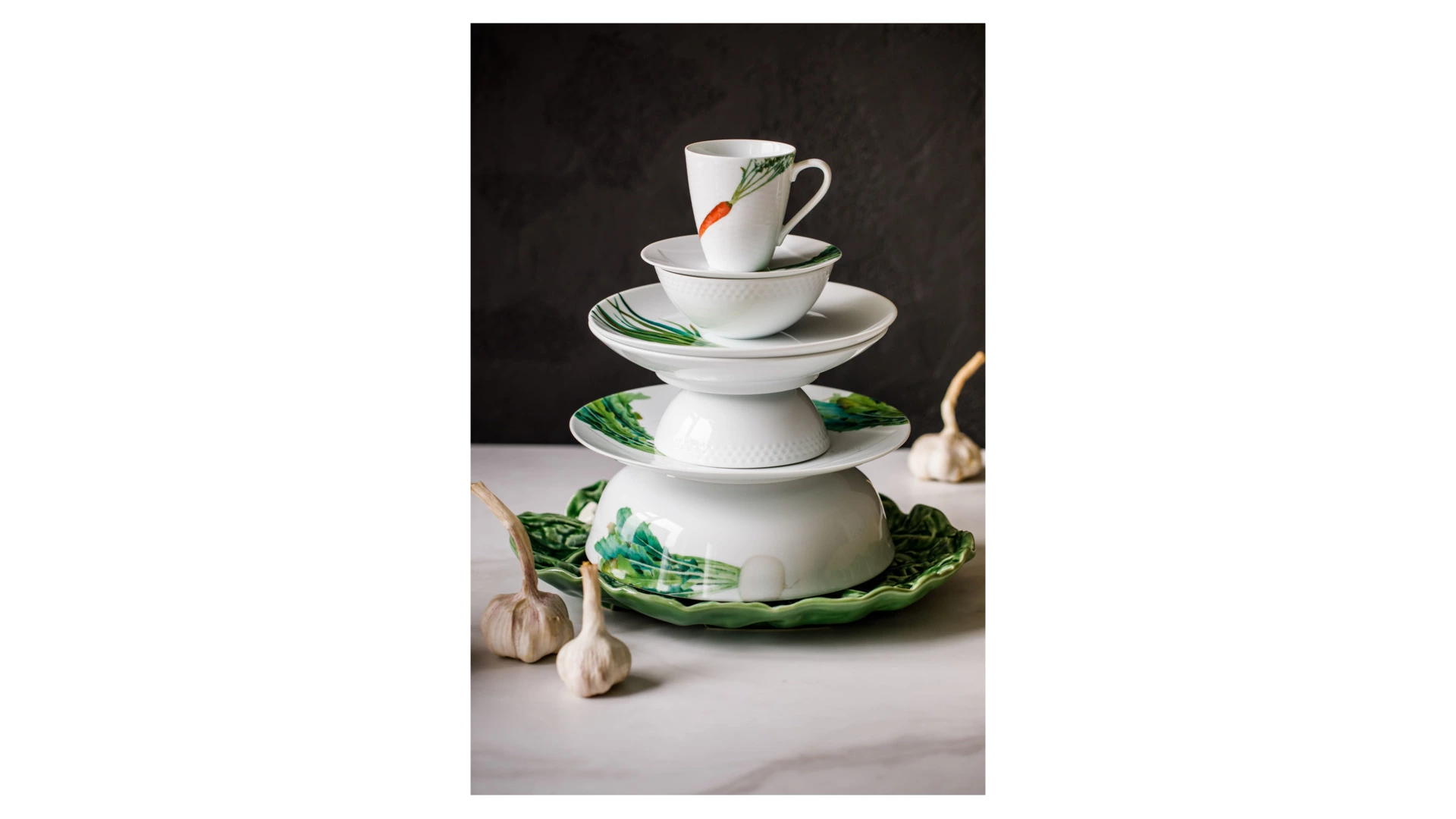 Салатник Noritake Овощной букет Редька 25 см