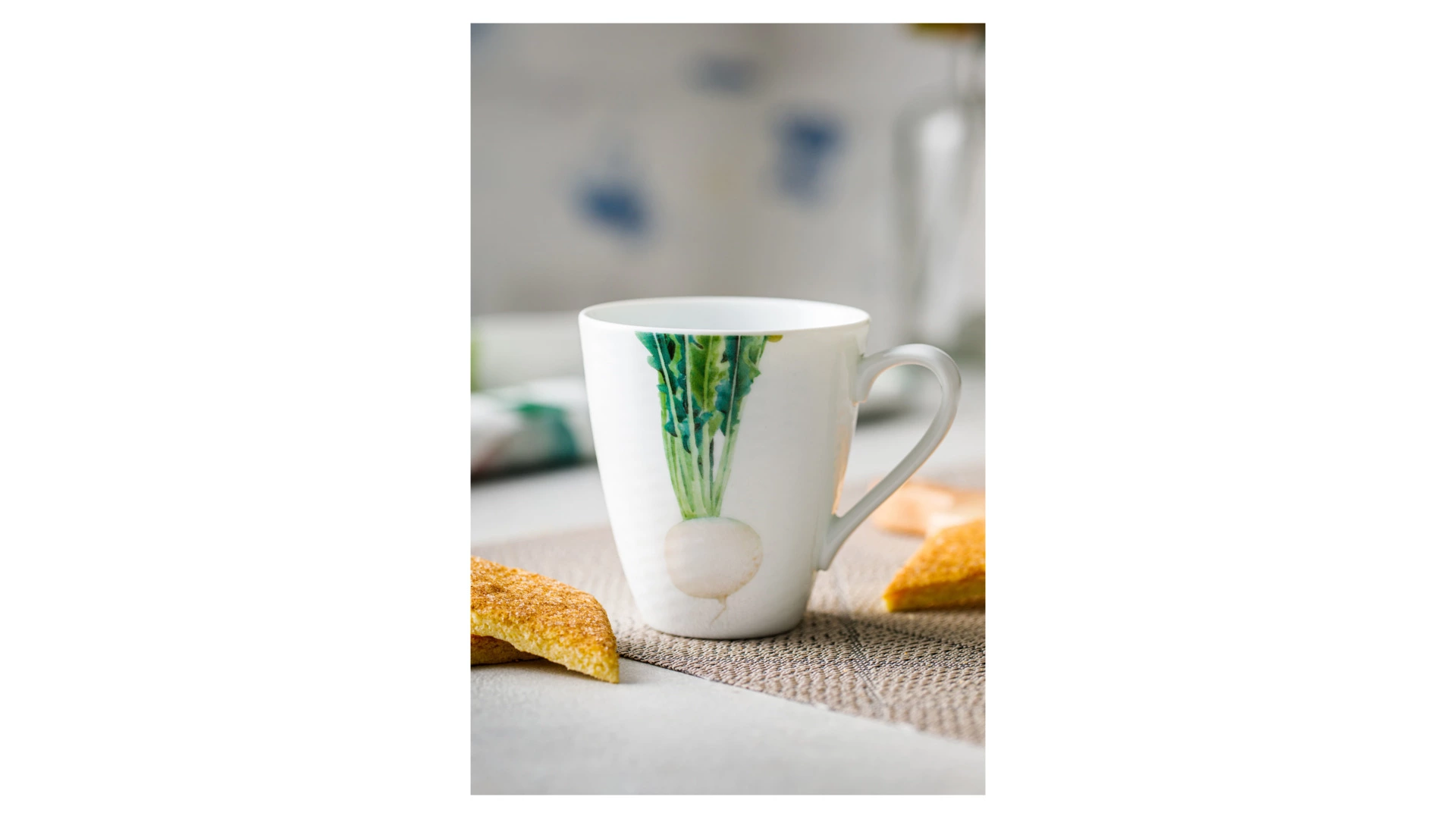 Кружка Noritake Овощной букет Редька 295 мл, фарфор
