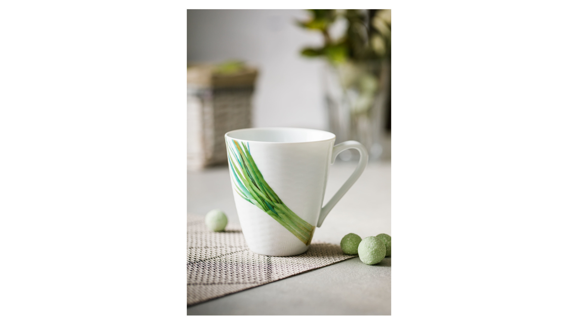 Кружка Noritake Овощной букет Зелёный лук 295 мл