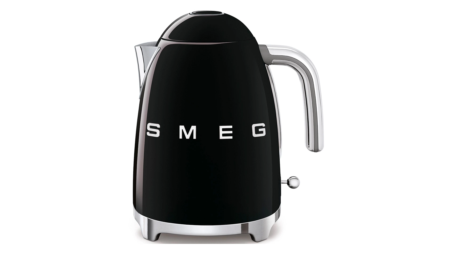 Чайник электрический SMEG KLF03BLEU, 2400 Вт 1,7 л, черный