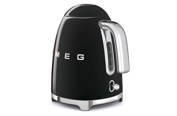Чайник электрический SMEG KLF03BLEU, 2400 Вт 1,7 л, черный