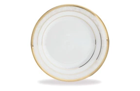 Тарелка десертная Noritake Хэмпшир, золотой кант 17 см