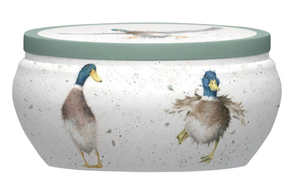 Свеча в жестяной банке Royal Worcester Забавная фауна Утка 9 см
