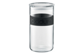 Банка для хранения Bodum Presso 2 л, стекло, черный