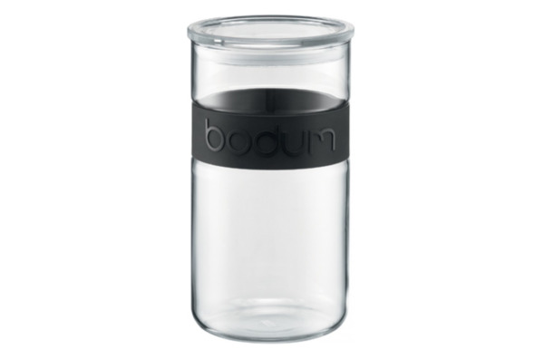 Банка для хранения Bodum Presso 2 л, стекло, черный