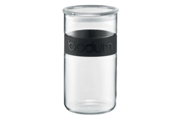 Банка для хранения Bodum Presso 2 л, стекло, черный