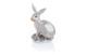 Фигрука 30 см Кролик с цветочным орнаментом, лим.вып. 50шт