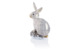 Фигрука 30 см Кролик с цветочным орнаментом, лим.вып. 50шт