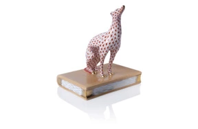 Подставка для книг Herend 16,5 см Грейхаунд,  смотрящий налево