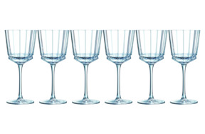 Набор бокалов для вина Cristal D'arques Macassar 350 мл, 6 шт, стекло хрустальное