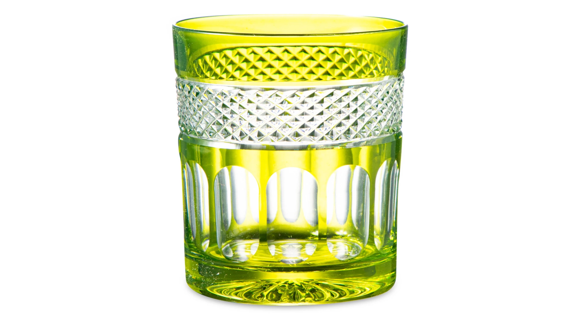 Набор стаканов для виски Cristal de Paris Мирей 300 мл, 6 шт, 6 цветов