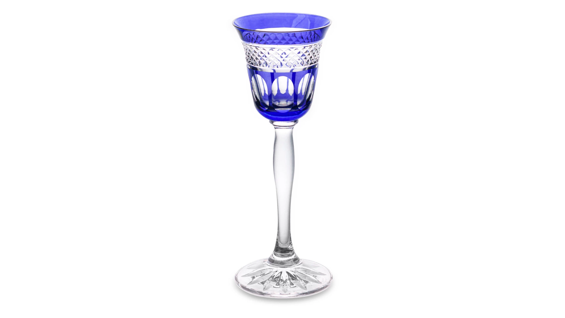 Набор рюмок для водки Cristal de Paris Мирей 60 мл, 6 шт, 6 цветов