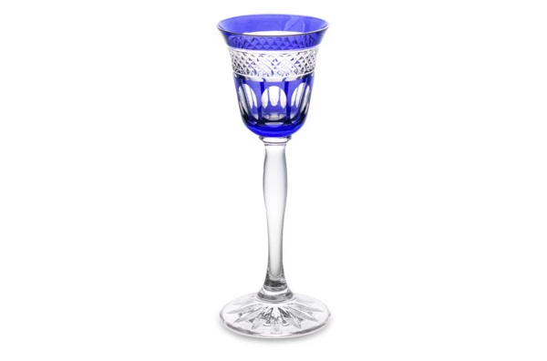 Набор рюмок для водки Cristal de Paris Мирей 60 мл, 6 шт, 6 цветов