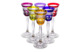 Набор рюмок для водки Cristal de Paris Мирей 60 мл, 6 шт, 6 цветов