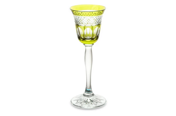 Набор рюмок для водки Cristal de Paris Мирей 60 мл, 6 шт, 6 цветов
