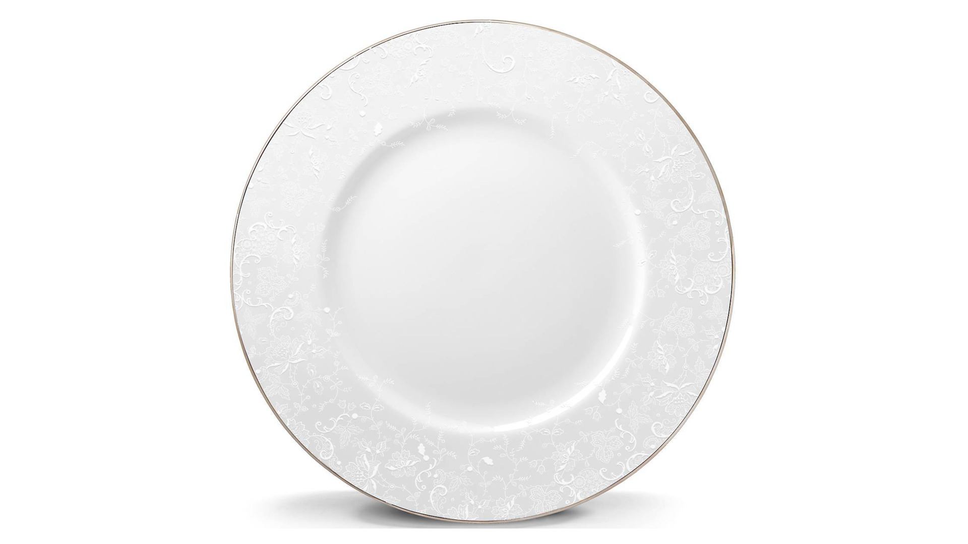 Тарелка обеденная Lenox Фарфоровое кружево Маркеса 27 см