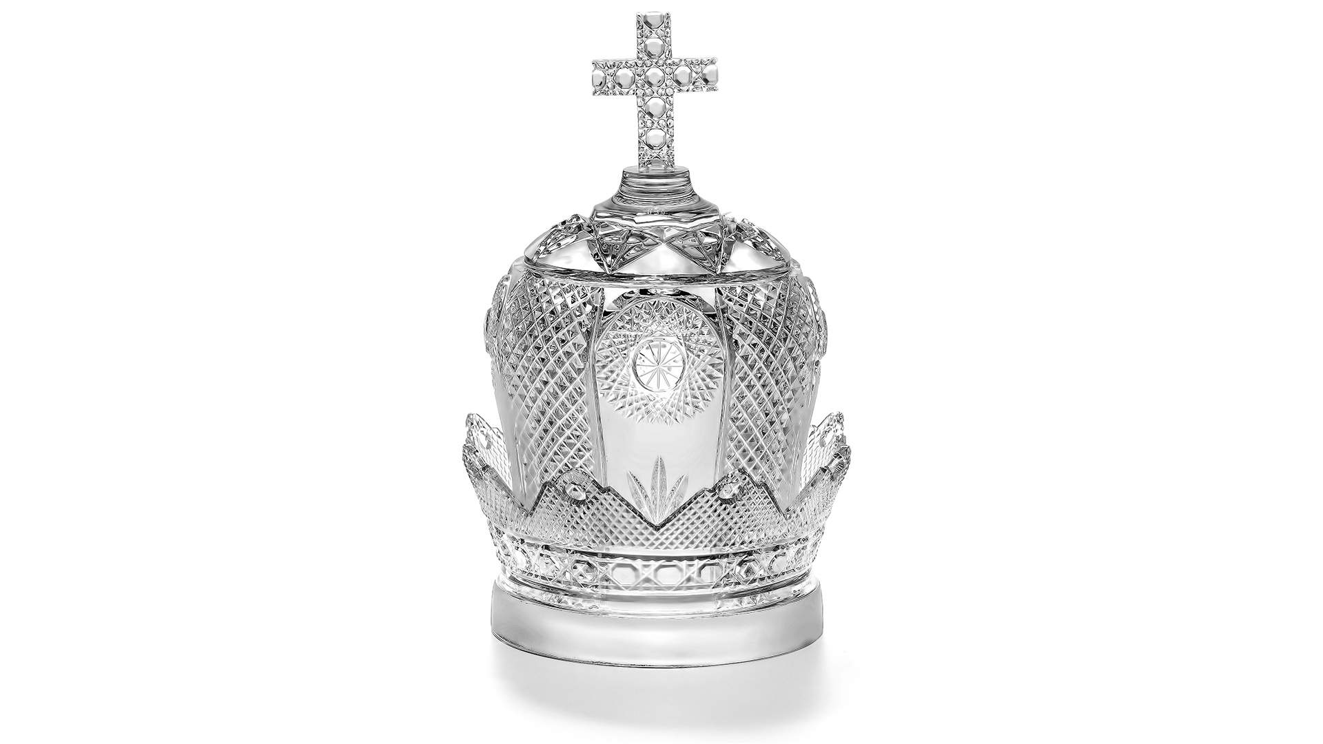 Сувенир Avdeev Crystal Шапка Мономаха 43,3х28,1 см, хрусталь