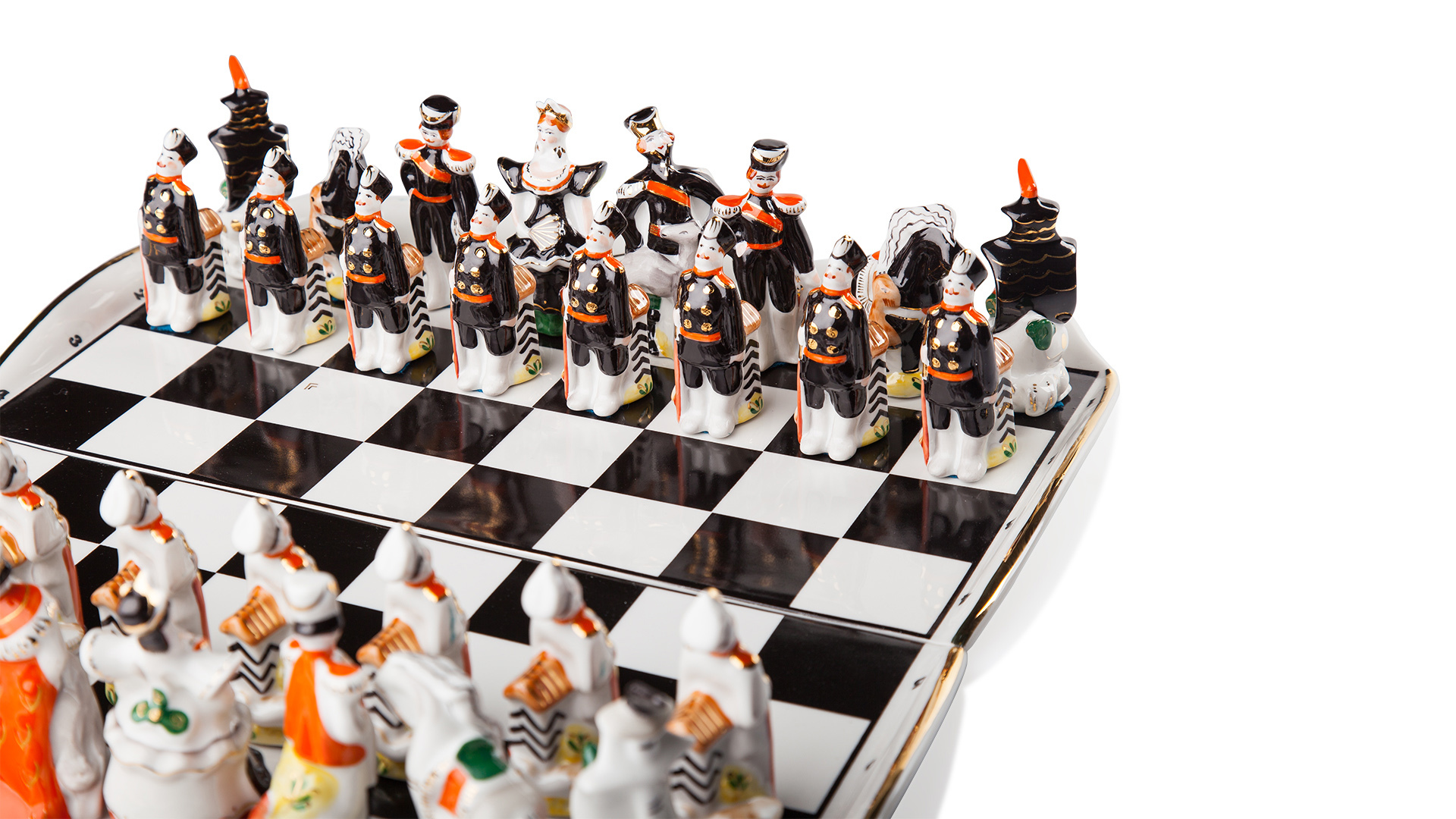 Набор шахматных фигур 34 предмета В-3691 "Живописные"