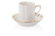 Чашка чайная с блюдцем Франц Гарднер в Вербилках № 11 Сувенирная 100 мл, фарфор твердый