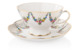 Чашка чайная с блюдцем Франц Гарднер в Вербилках Восточная принцесса Английский сад , фарфор твердый