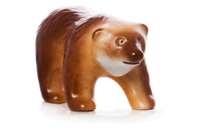 Скульптура 7см "Медведь бурый"
