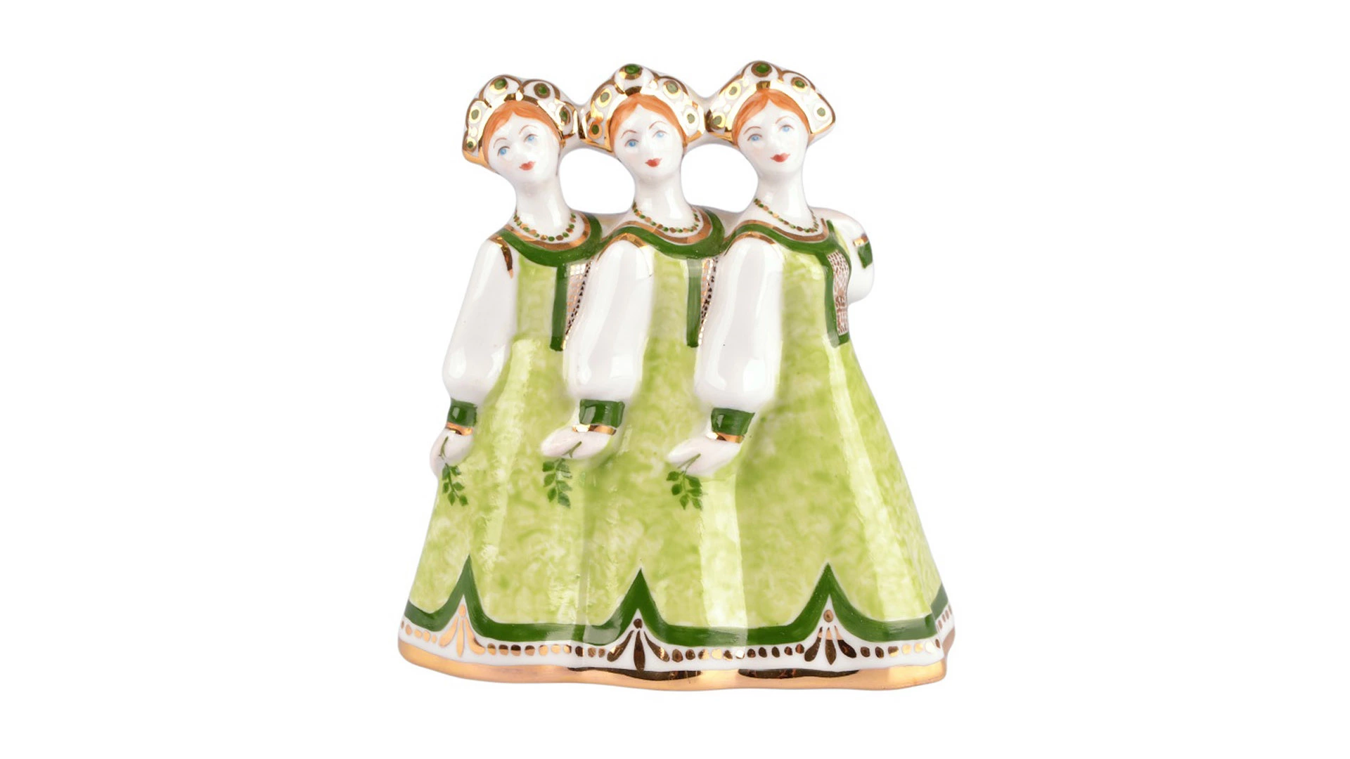 Скульптура Дулевский фарфоровый завод Березка, фарфор