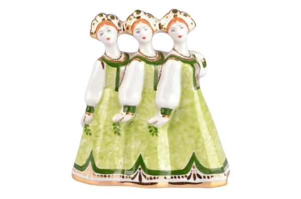 Скульптура Дулевский фарфоровый завод Березка, фарфор