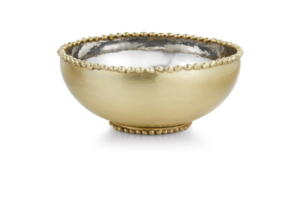 Чаша Michael Aram Золотые жемчужины 17 см