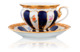 Сервиз чайный Meissen Форма - Икс на 6 персон 22 предмета,, россыпь цветов, кобальт