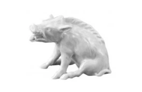 Фигурка Meissen 4,5см Кабан (И.-И.Кэндлер, 1747 г.)