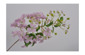 Цветок искусственный Silk-ka"Гортензия" 64см (розовый)