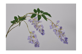 Цветок искусственный Silk-ka "Глициния" 94см (фиолетовый)