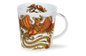 Кружка Dunoon Феникс Кернгорм 480 мл, фарфор костяной