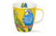 Кружка Dunoon Волнистые попугаи Невис 480 мл, фарфор костяной