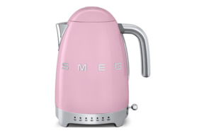 Чайник с регулировкой температуры Smeg 1,7 л, розовый,  KLF04PKEU