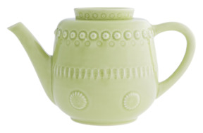 Чайник Bordallo Pinheiro Фантазия 1,5 л, керамика, светло-зеленый