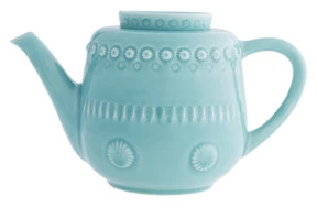 Чайник Bordallo Pinheiro Фантазия 1,5 л, керамика, бирюзовый