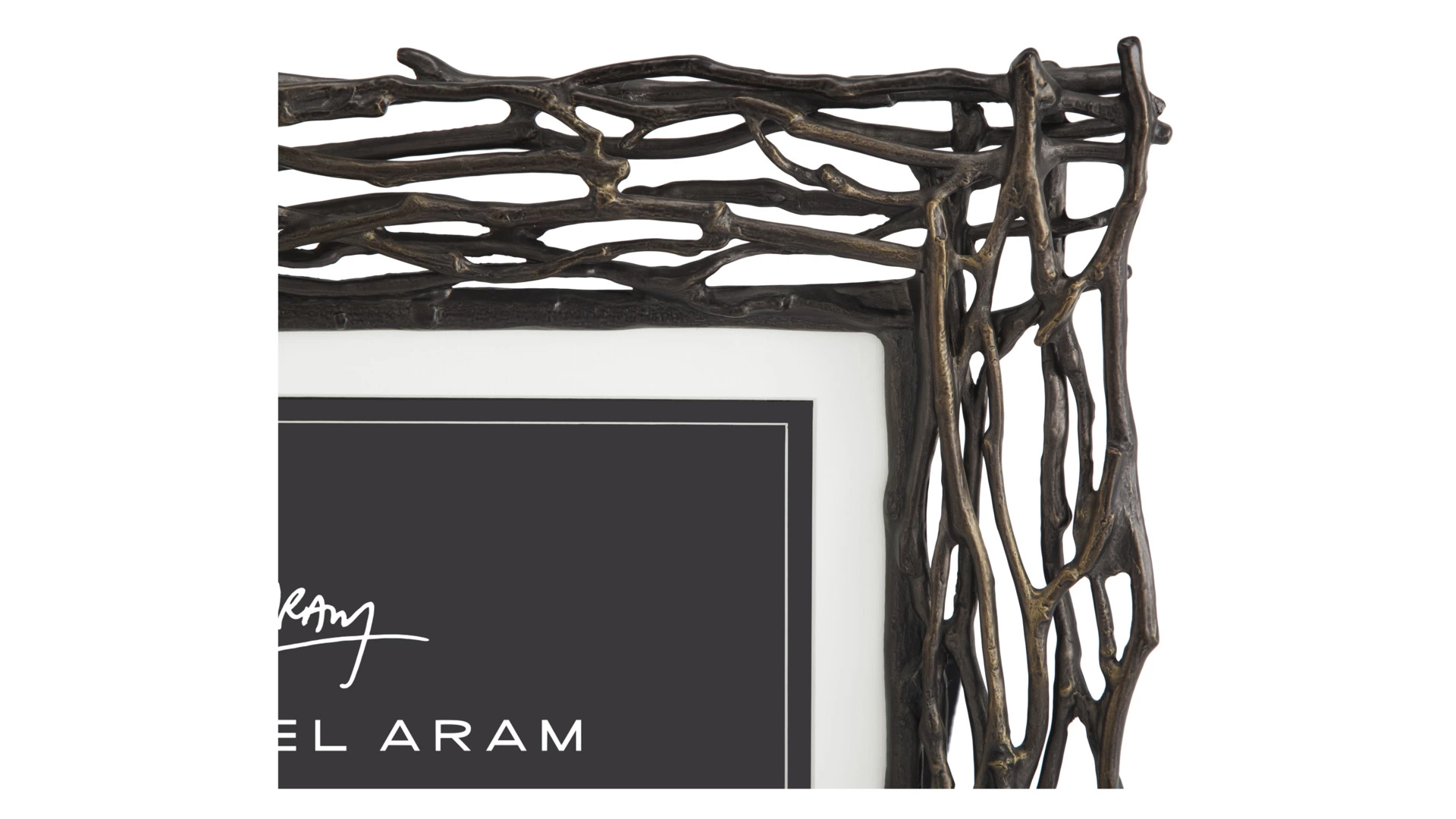 Рамка для фото Michael Aram Ветви 10x15 см, коричневая