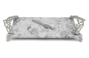 Доска для сыра с ножом Michael Aram Коралловый риф 46х29 см, мрамор