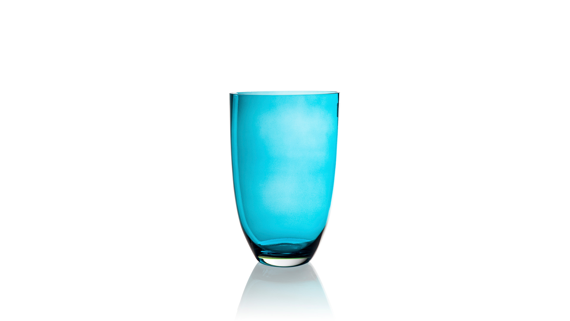 Ваза Zwiesel Glas Лум 30,5 см, бирюзовая