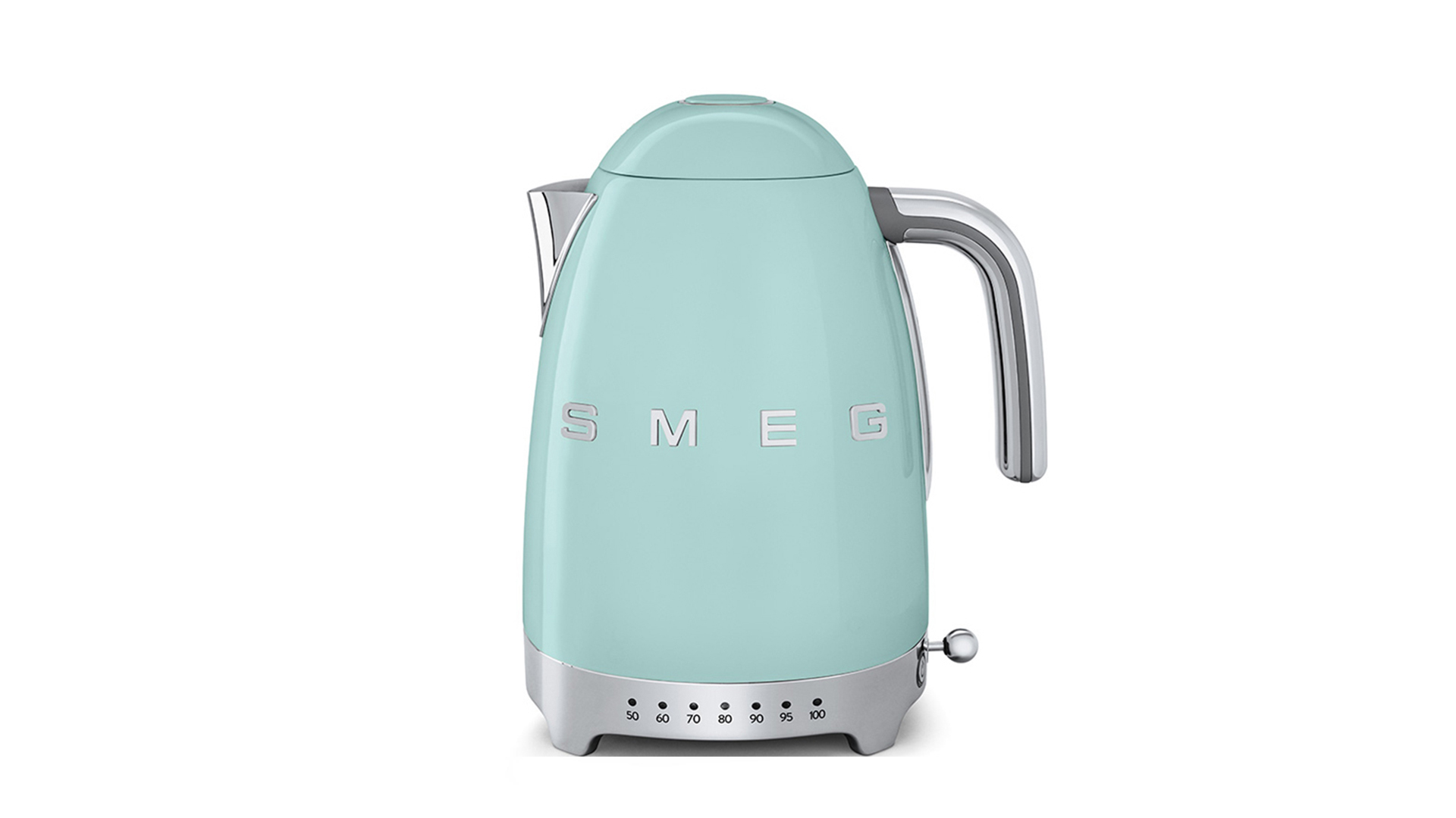 Чайник SMEG KLF04PGEU , с регулировкой температуры 1,7л , зелёный