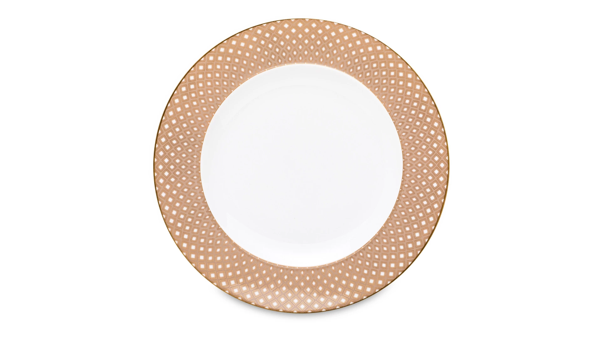 Тарелка десертная Rosenthal Францис Карро Беж 18 см, фарфор