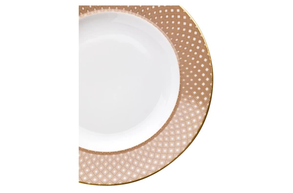 Тарелка десертная Rosenthal Францис Карро Беж 18 см, фарфор